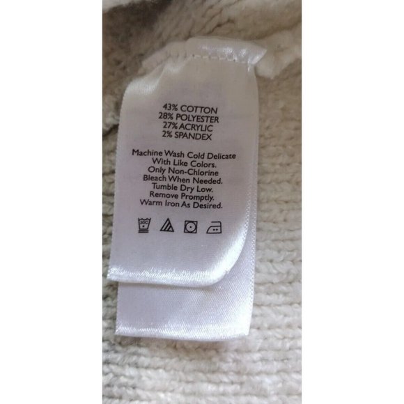 Eddie Bauer Sweater Womens XS Poncho Button Collar - Picture 10 of 12